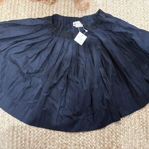 Bonboint Navy Blue Pleated Skirt P